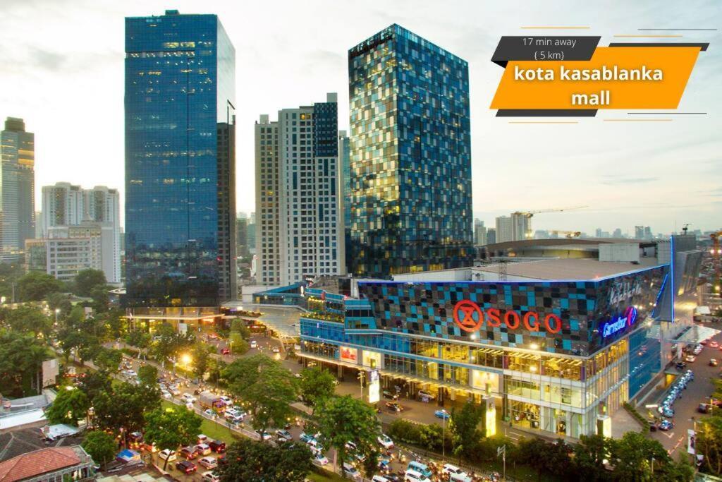 Modern & Comfy Studio In Central Jakarta, Scbd 외부 사진